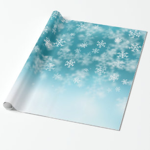 Fallende Schneeflocken ❄️ ❄️ Geschenkpapier