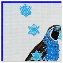 Fallende Schneemaschine Stoff