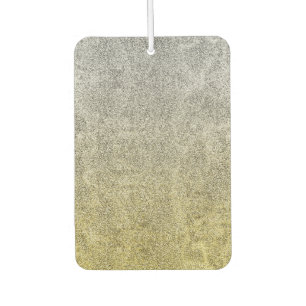 Fallende Silver & Gold Glitzer Gradient Autolufterfrischer