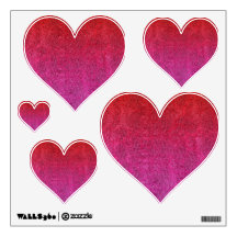 Fallende Valentine Glitzer Gradient