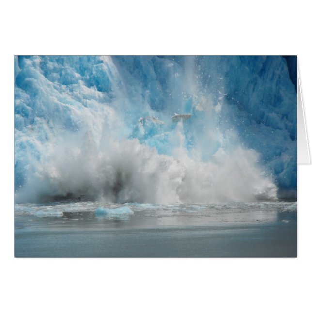 Fallender Gletscher (Vorderseite (Horizontal))