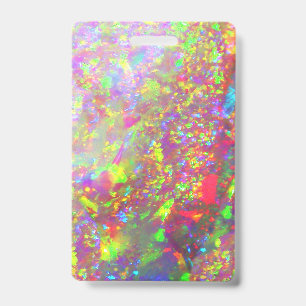 Fallender Regenbogen-Brasilianischer Opal Ausweis