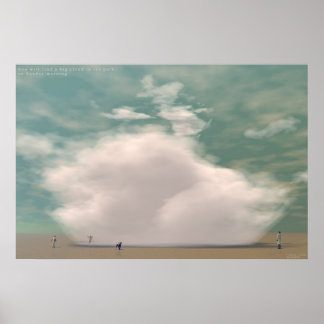 Fallendes Cloud Poster