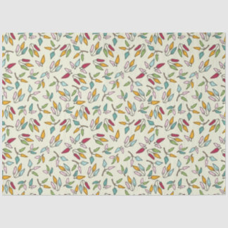 Fallendes Ficus-Blätter-Gewebepapier Seidenpapier