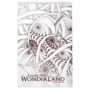 "Fallendes" gewundenes Fraktal Kalender