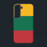 Fallflagge von Samsung Galaxy S22 in Litauen Hülle<br><div class="desc">Schützen Sie Ihre Samsung Galaxy S22 mit Stolz auf unseren exklusiven Fall mit der Flagge Litauens! Dieses Handy wurde sorgfältig konzipiert, um Langlebigkeit mit kulturellem Ausdruck zu verbinden. Es ist mehr als nur eine schützende Muschel - es ist eine Hommage an Litauens nationales Erbe. Mit den kühnen und lebhaften Farben...</div>