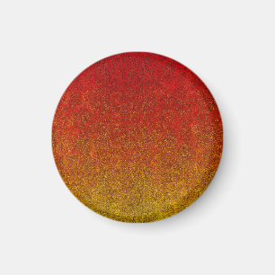 Fallflame-Glitzer-Gradient Magnet
