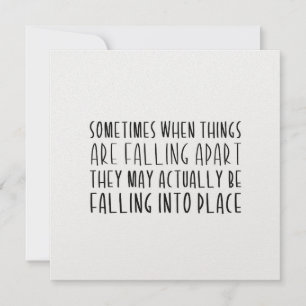 FALLING 5.25 x 5.25 Karte