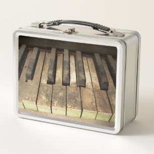 Falling A Melody Links verzichtet Metall Lunch Box