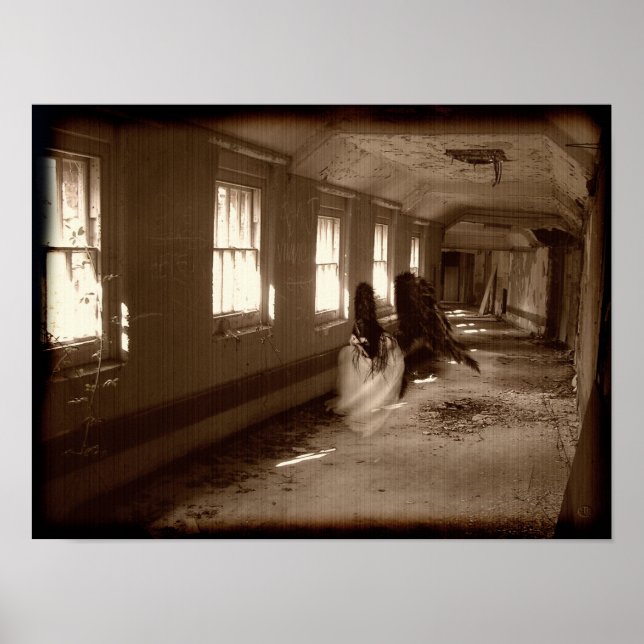 Falling Asylum Angel Poster (Vorne)