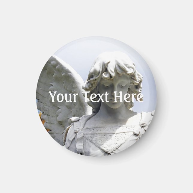 Falling Autumn Angel Magnet (Vorne)