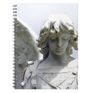 Falling Autumn Angel Notizblock