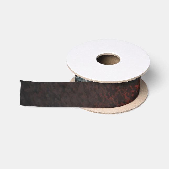 Falling Bloody Rust-Tropfen Satinband (Spule)