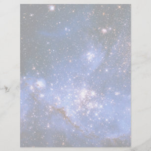 Falling Blue Embrionic Starfield