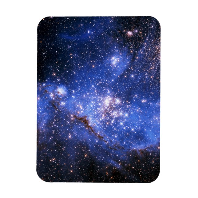 Falling Blue Embrionic Stars Magnet (Vertikal)