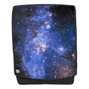 Falling Blue Embrionic Stars Rucksack