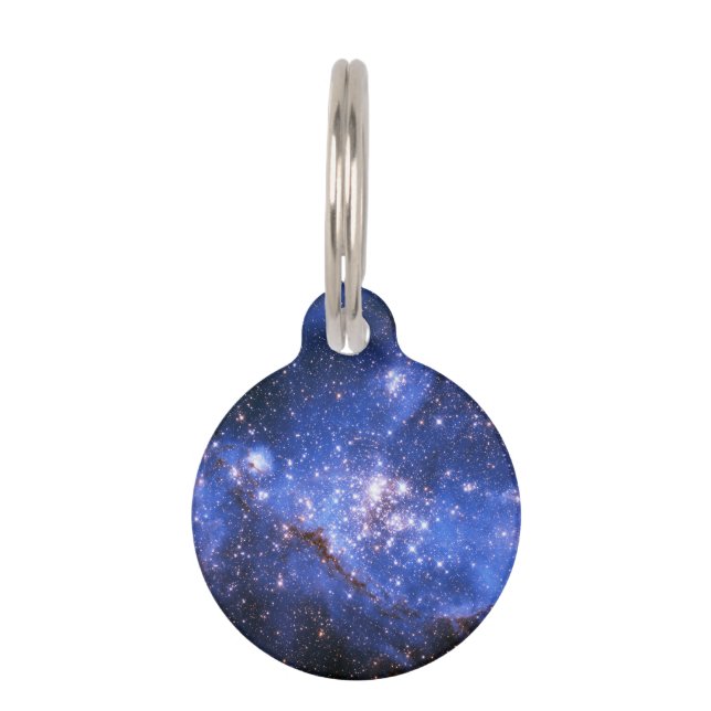 Falling Blue Embrionic Stars Tiermarke (Vorderseite)