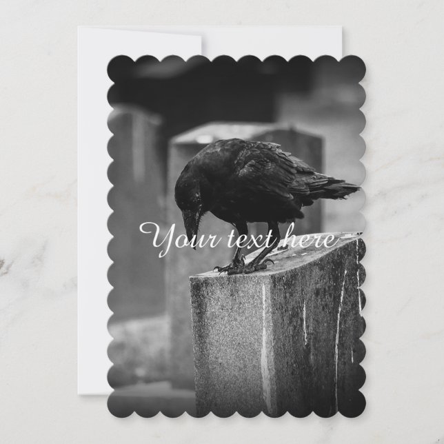 Falling Friedhof Crow (Vorderseite)