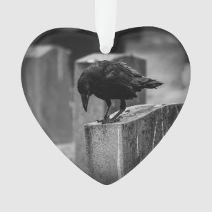 Falling Friedhof Crow Ornament
