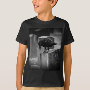 Falling Friedhof Crow T-Shirt
