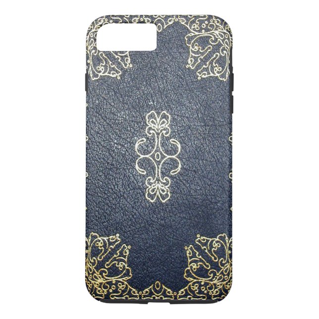 Falling Gilded Gold und Blue Book Case-Mate iPhone Hülle (Rückseite)
