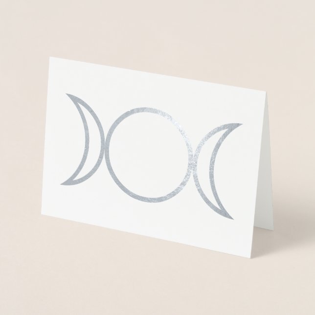 Falling Goddess Symbol Folienkarte (Vorderseite)