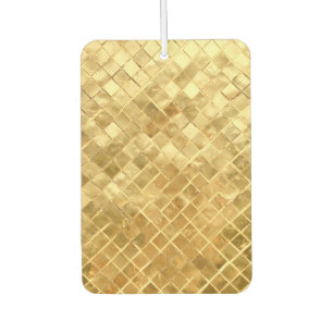 Falling Golden Checkerboard Autolufterfrischer
