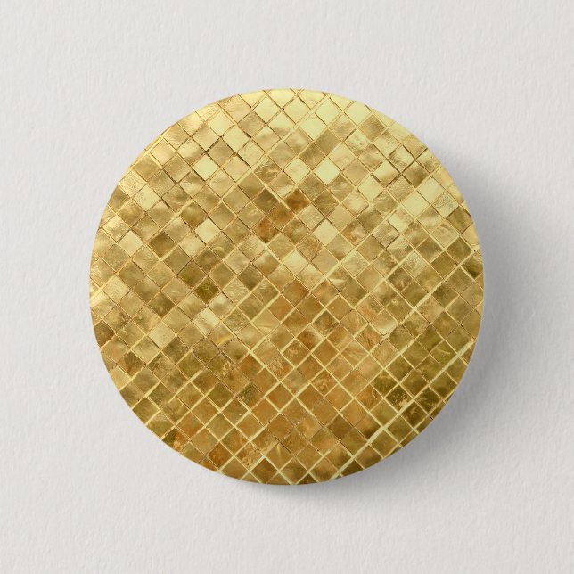 Falling Golden Checkerboard Button (Vorderseite)
