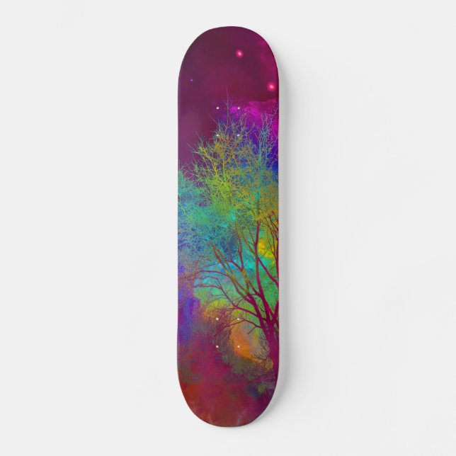 Falling into Space Skateboard (Vorderseite)