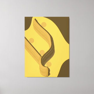 Falling - Minimalistische abstrakte Schwerkraft de Leinwanddruck