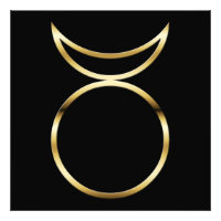 Falling Pagan Horned God Symbol