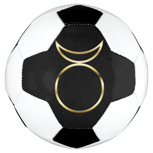 Falling Pagan Horned God Symbol Fußball (Vorderseite)