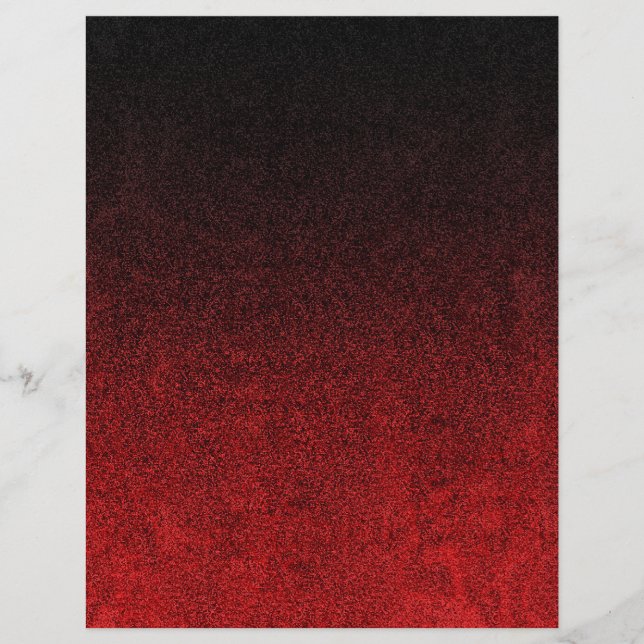 Falling Red & Black Glitzer Gradient (Vorderseite)