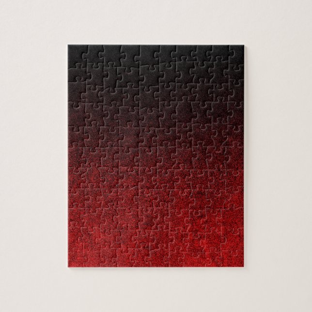 Falling Red & Black Glitzer Gradient (Vertikal)