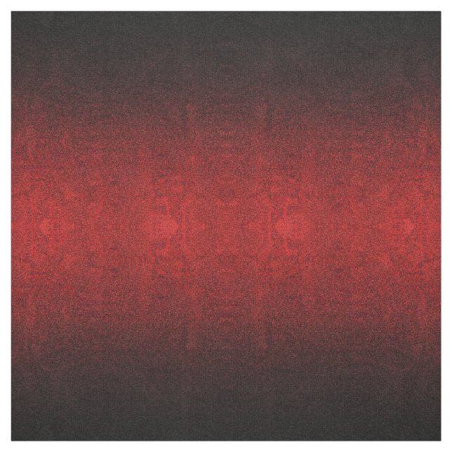 Falling Red & Black Glitzer Gradient Stoff (Muster)