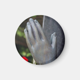 Falling Silent Prayer Magnet