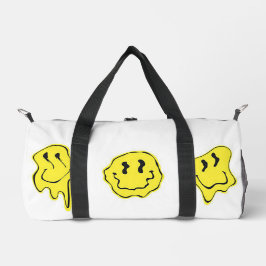 Falling Smile Faces Duffle Bag