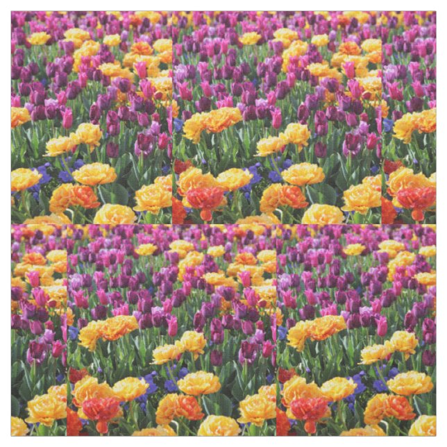 Falling Sunset Floral River Stoff (Muster)