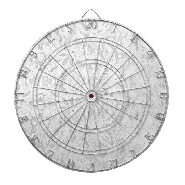 Falling White Lace Dartscheibe (vorne)