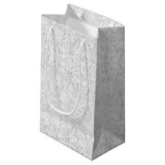 Falling White Lace Kleine Geschenktüte