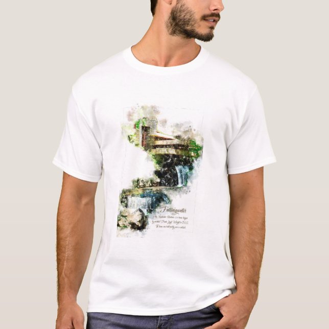 Fallingwater_High Watercolor T-Shirt (Vorderseite)