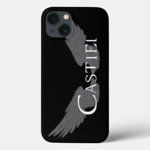 Fallkanzel mit Flügeln weiß Case-Mate iPhone Hülle