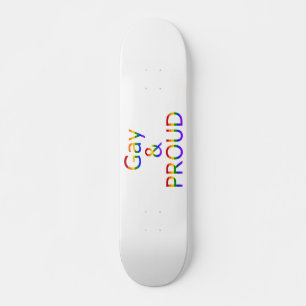 Falll Gay und Stolz Skateboard