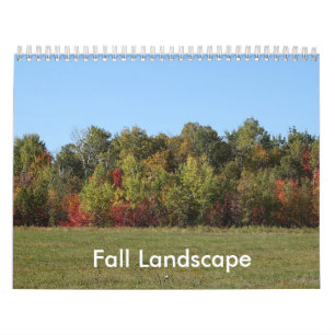 Falllandschaftsfotografie Kalender