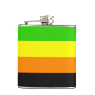 Fallln-Aromantische Flagge Flachmann
