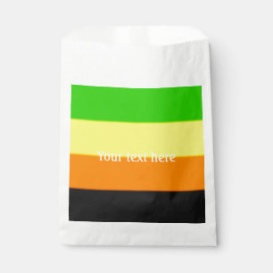 Fallln-Aromantische Flagge Geschenktütchen