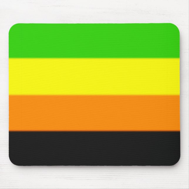 Fallln-Aromantische Flagge Mousepad (Vorne)