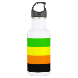 Fallln-Aromantische Flagge Trinkflasche