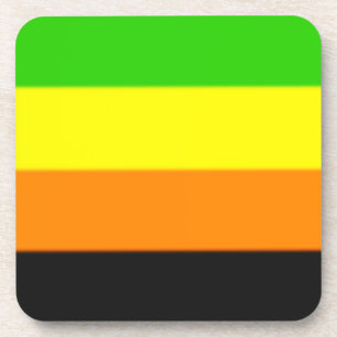 Fallln-Aromantische Flagge Untersetzer