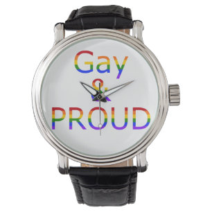 Fallln Gay und Stolz Armbanduhr